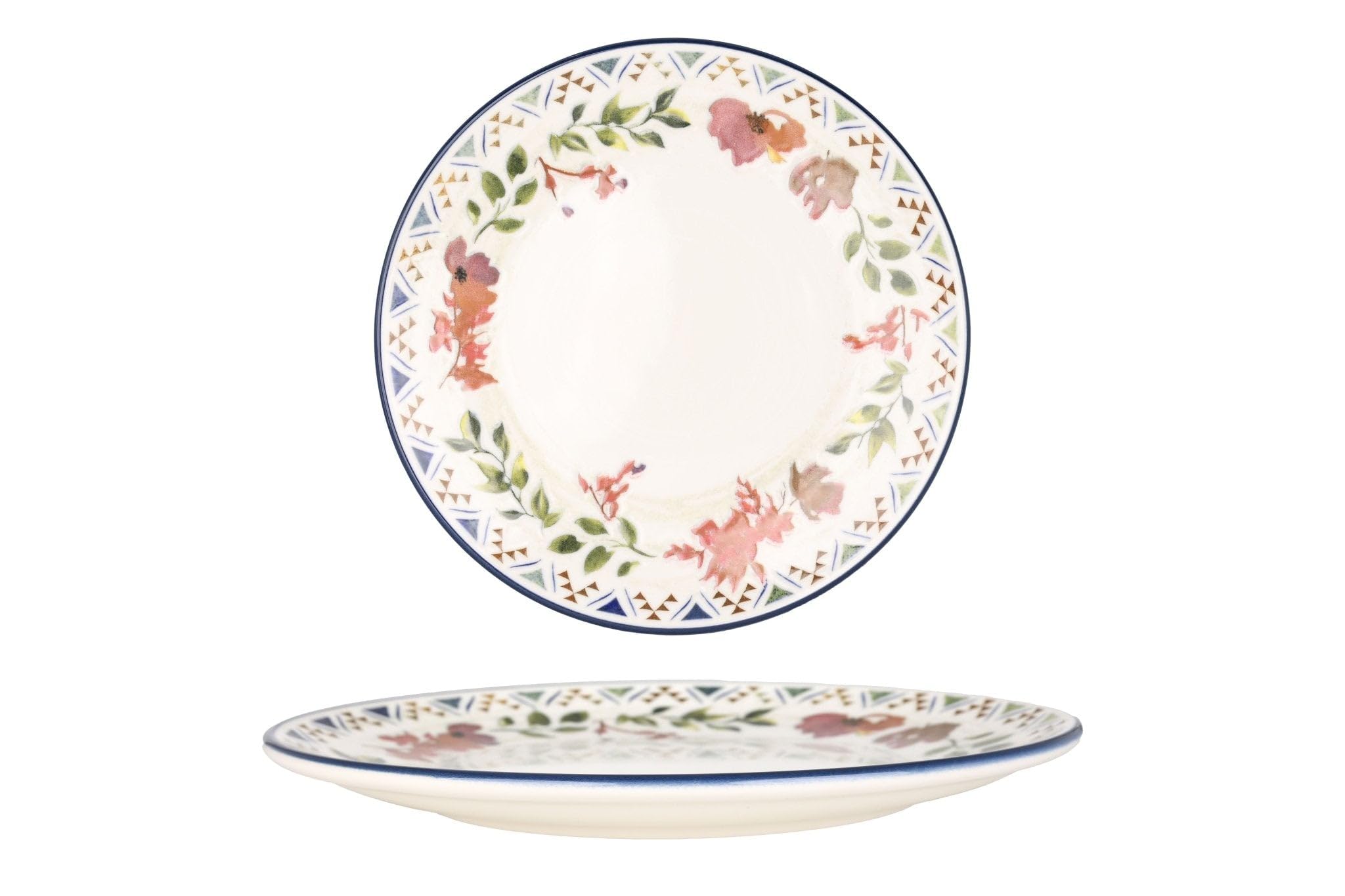 Bonna Talerz obiadowy - Spring - Porcelana - 25 cm - zestaw 6 sztuk