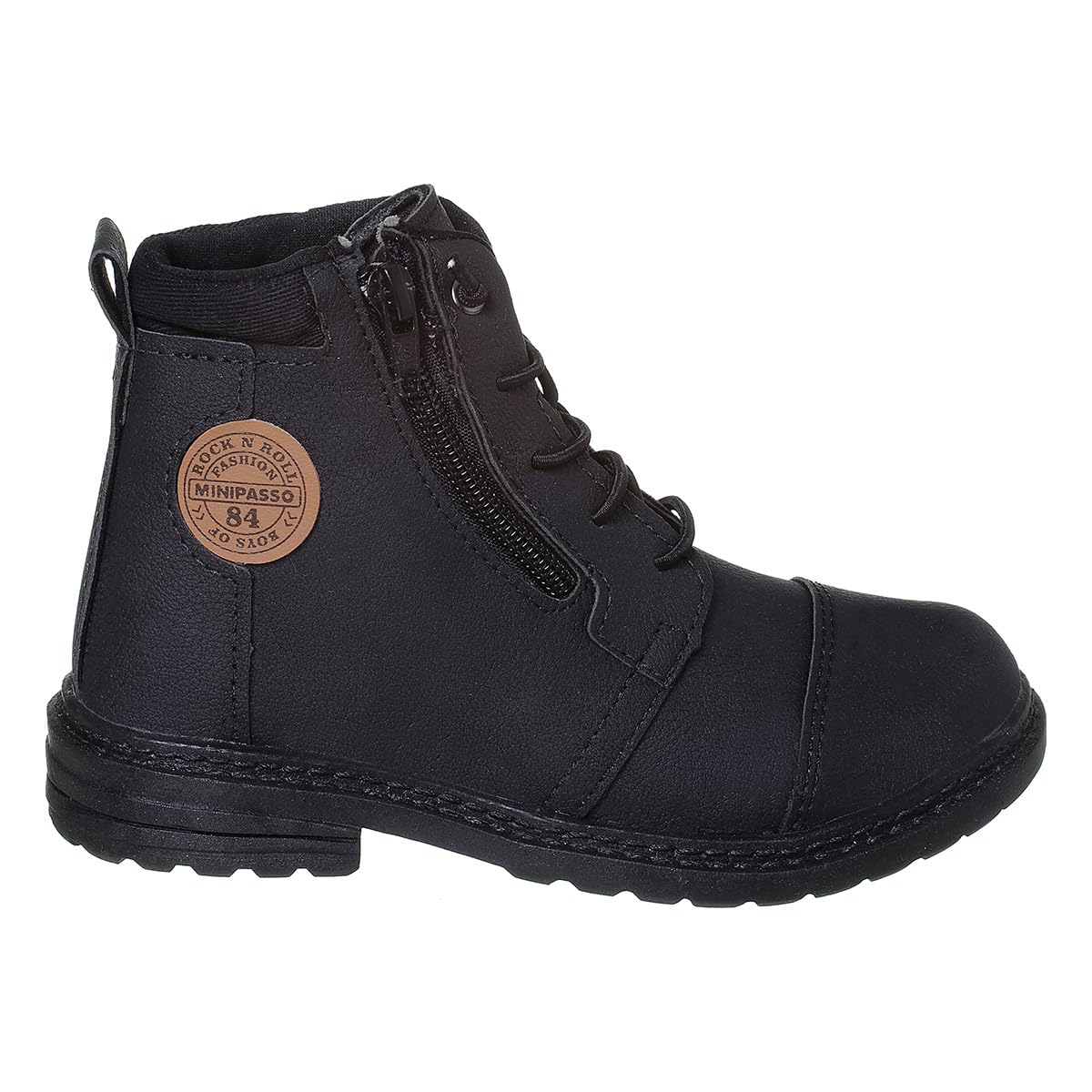 Bota Infantil Menino Coturno Menino Botinha Masculina Bota Infantil Menino Coturno Menino Botinha Masculina - Imagem 3