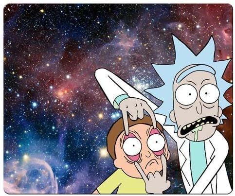personal Gaming Mouse Pad accurate cloth natural rubber Designed for gamers Desktop Rick and Morty