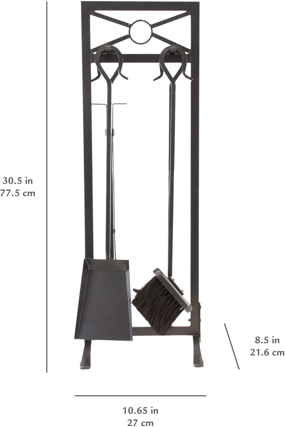 Pleasant Hearth Sheffield 5 Pc. Fireplace Tool Set
