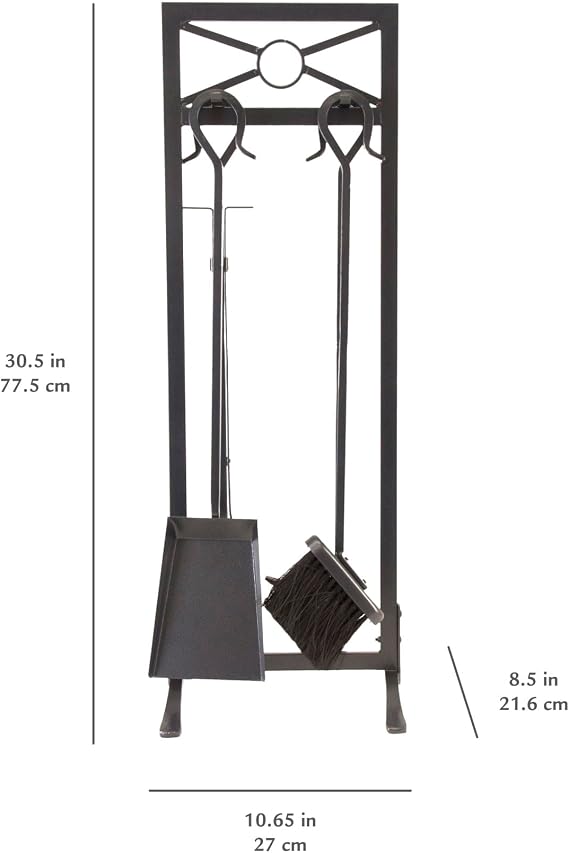 Pleasant Hearth Sheffield 5 Pc. Fireplace Tool Set