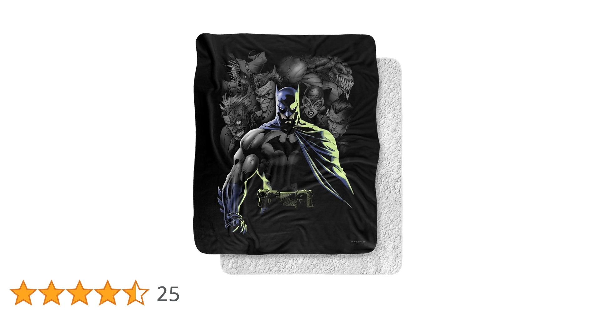 Amazon.co.jp: バットマンブランケット 50x60インチ 悪役 解放