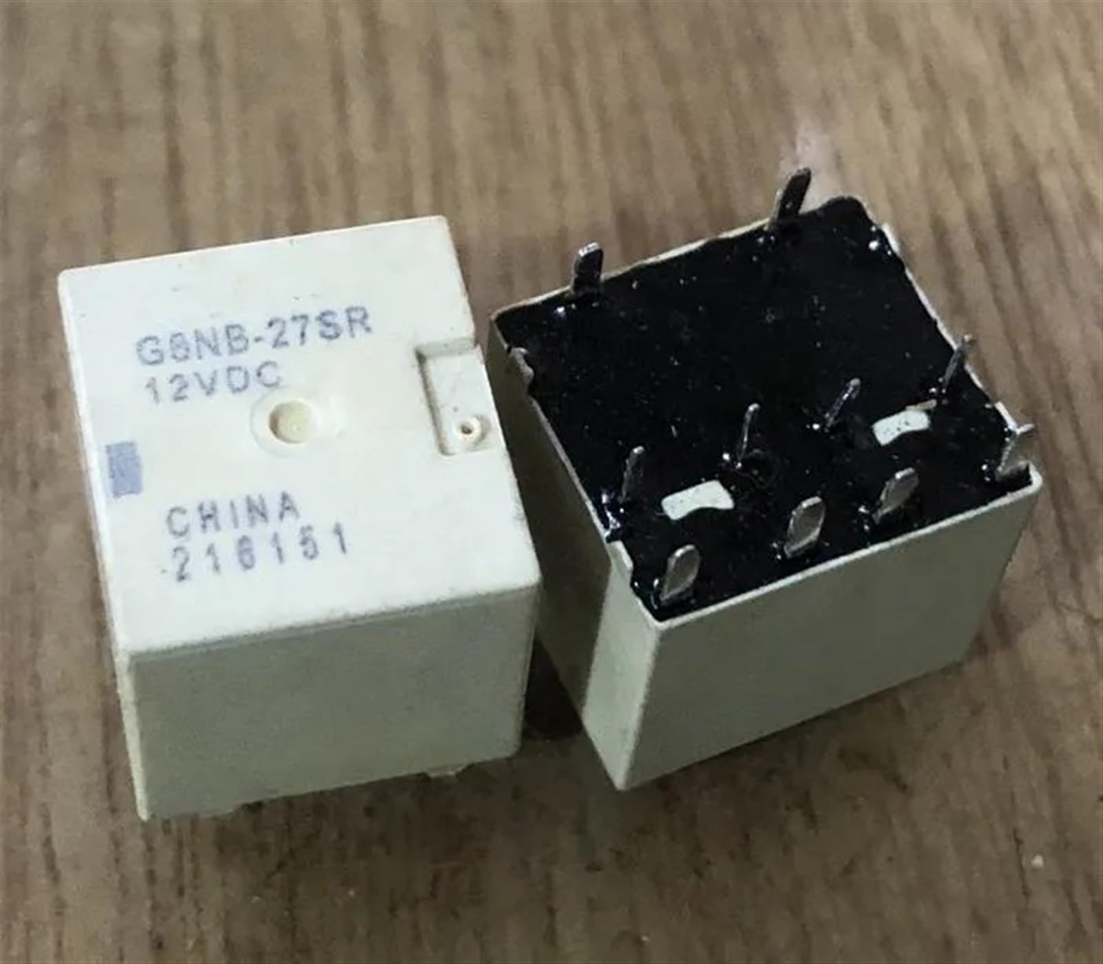 Relais G8NB-27SR 12VDC KA-2C-12V à 10 broches pour circuits de commande compacts - 3