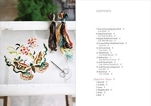 Paint with Needle and Thread: A Step-By-Step Guide to Chinese Embroidery