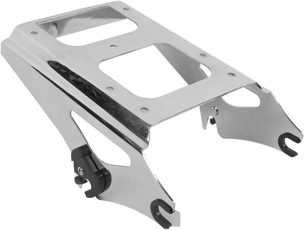 XFMT Motorcycle Trunk Mount Luggage Rack w/ 4-Point Docking Kits For 2009-2013 Harley Touring Road King Street Glide Road Glide Electra Glide