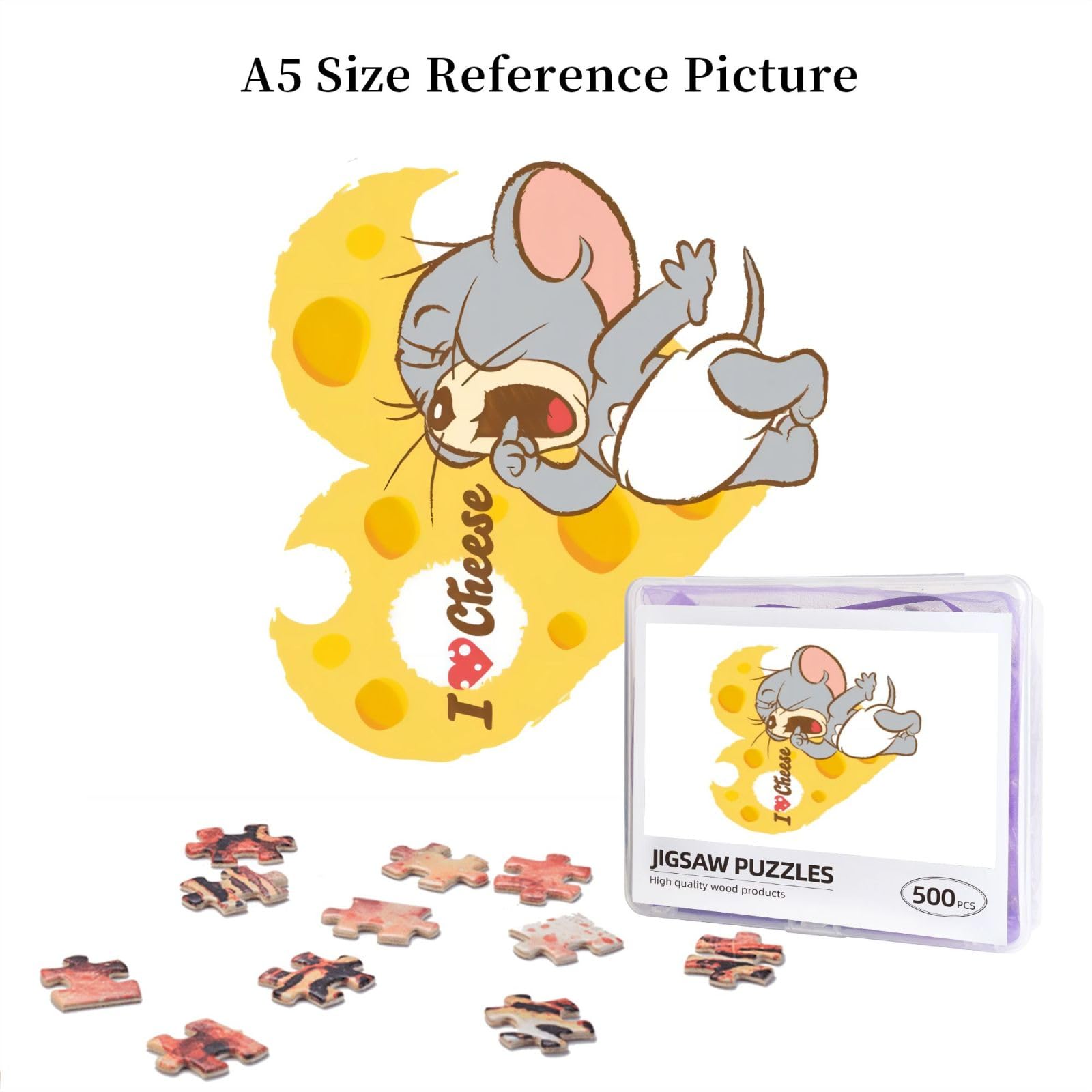Amazon.co.jp: 500ピース ジグソーパズル トムとジェリー タフィー