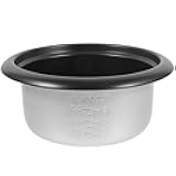 Universal 1.5L Rice Cooker Inner Pot Replacement Non-Stick Aluminum Alloy Cooking Liner Easy to Clean Even Heat Distribution for Home Use 8.26 X 8.26 X 3.54 Inch