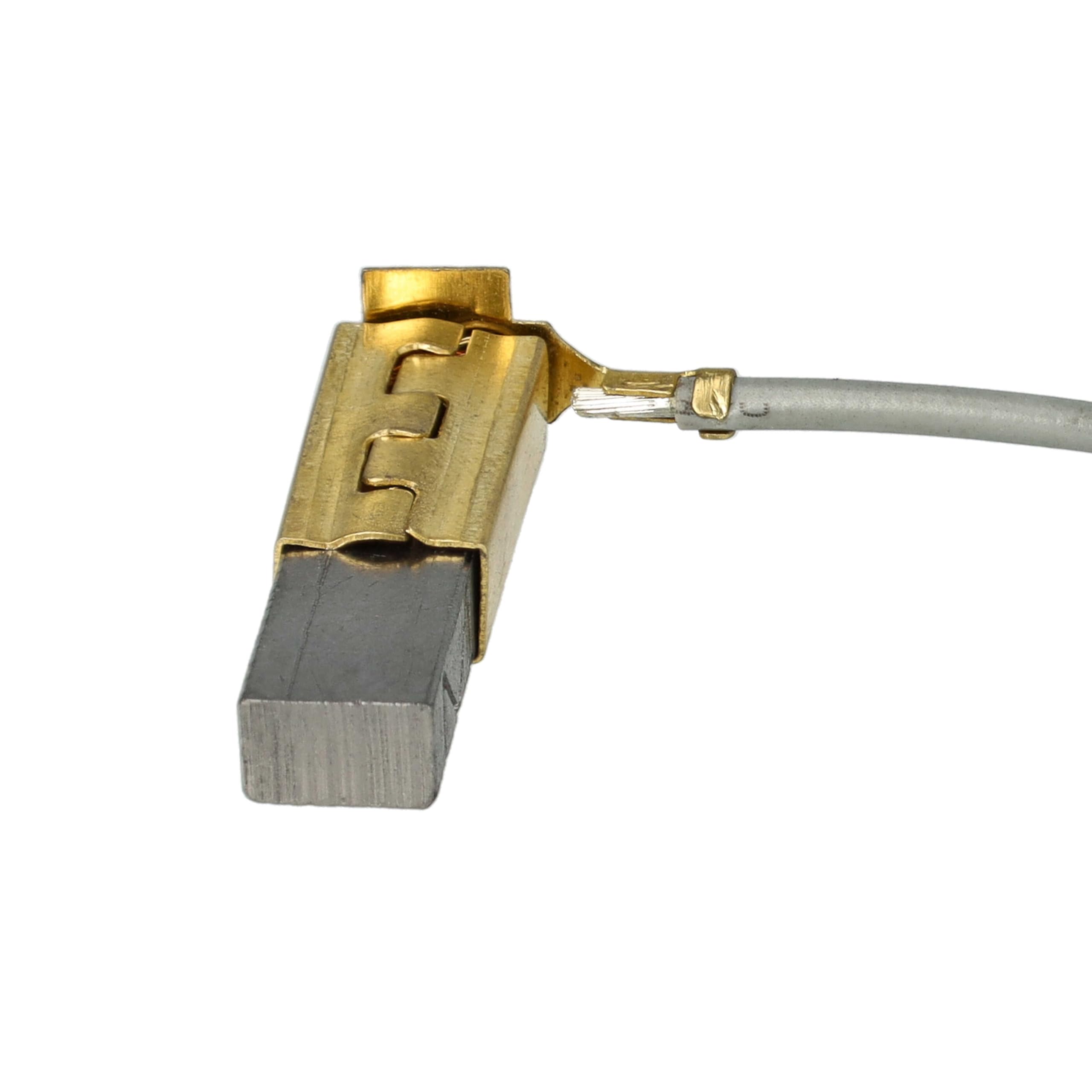 Vhbw 2x Balais Charbon 5 X 8 X 17 Mm Compatible Avec Fein DSc 648 Perceuse, Meuleuse D'angle - Bricolage