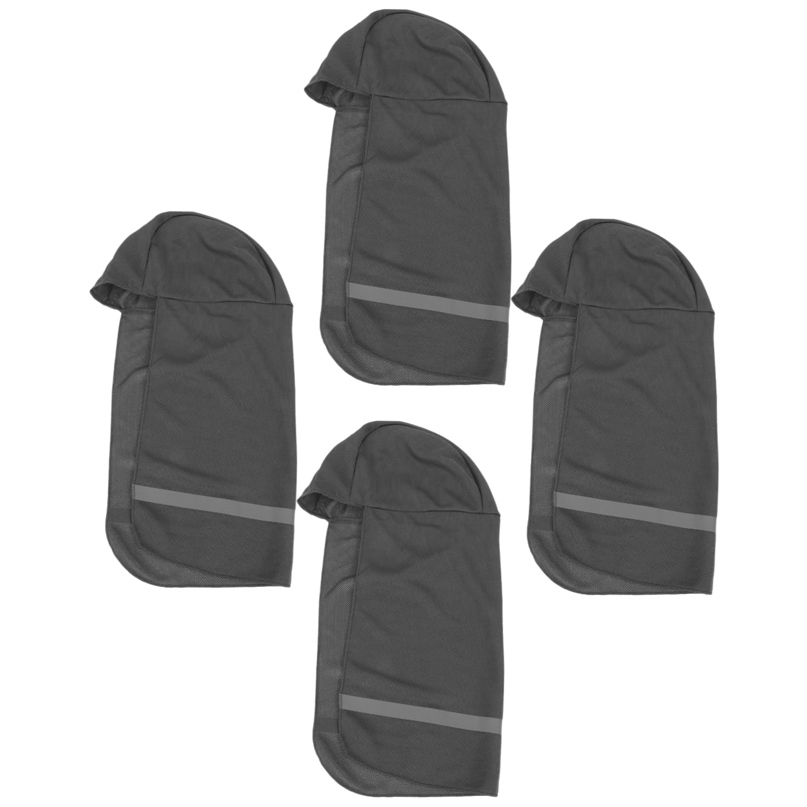 HOMSFOU Visera para El Sol Casco De Seguridad Parasol Gorra con Calavera Protector De Sudor Reflectante Viseras para Casco Gorra con Cuello Bandas Protectoras para El Sol