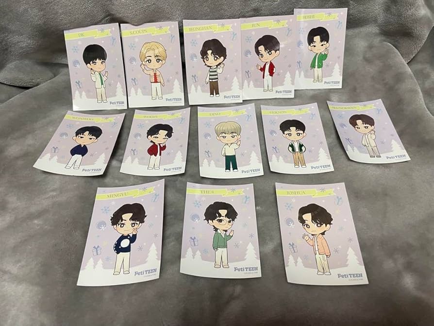 SEVENTEEN membershipポスタートレーマット ステッカー セブチ SEVENTEEN membershipポスタートレーマット ステッカー セブチ