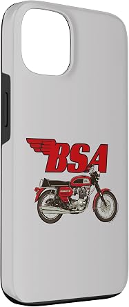 BSA Logo Rocket 3 Roadster Motorcycle Case for iPhone 13