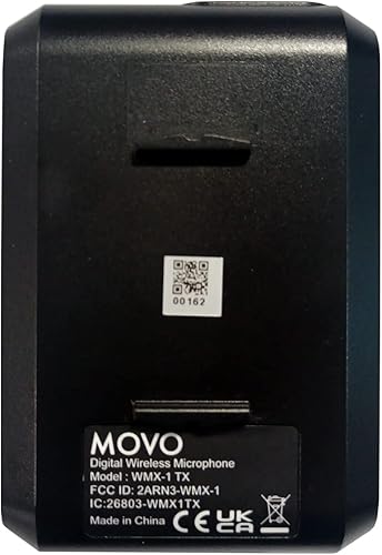 Vista 8 de Movo Edge-DI Lavalier inalámbrico para iPhone, micrófono compacto perfecto para estabilizador de cardán de teléfono inteligente, ideal
