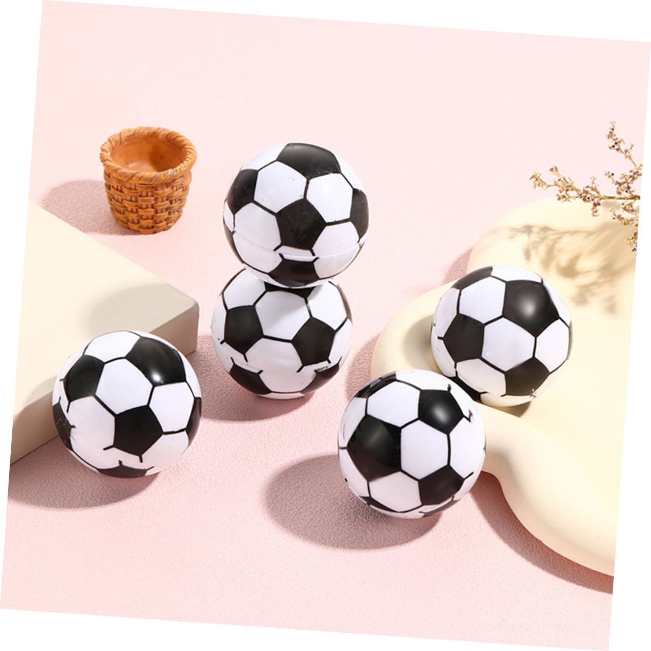 Gadpiparty 4 Sätze Fußballförmige Handbleistiftspitzer Manuelle Bleistiftspitzer Für Praktische Geschenkidee Für Schule Und Büro Kompakte Für Studium 20 Stück * 4