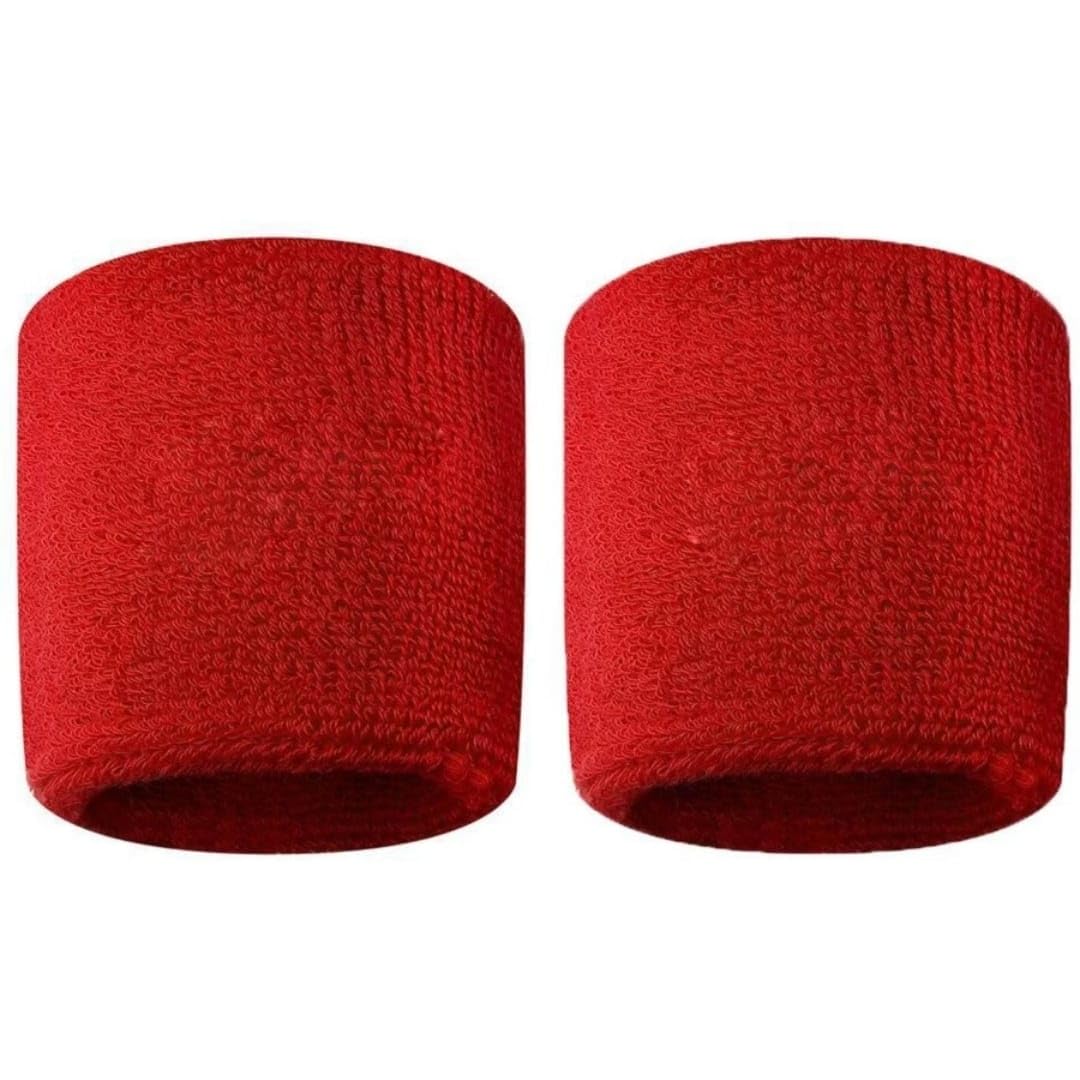 V N Traders Wrist Band for Men & Women 3 Inch - Wrist Sweat Band (Red) (B0C8GJ9Z2V) Amazon Price History, Amazon Price Tracker