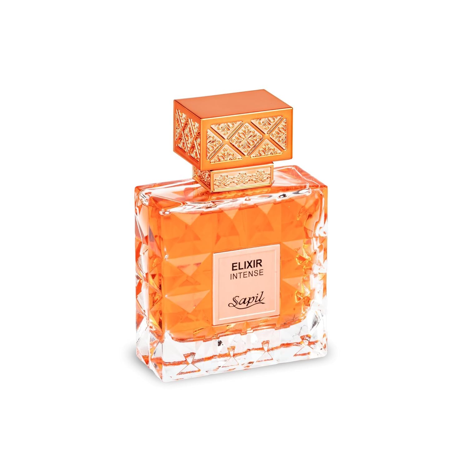 Sapil Elixir Intense Unisex Eau De Parfum – Fresh Spicy Rose Blend with Vanilla & Amber – Long-Lasting Premium Arabic Perfume for Men & Women – 3.38 oz