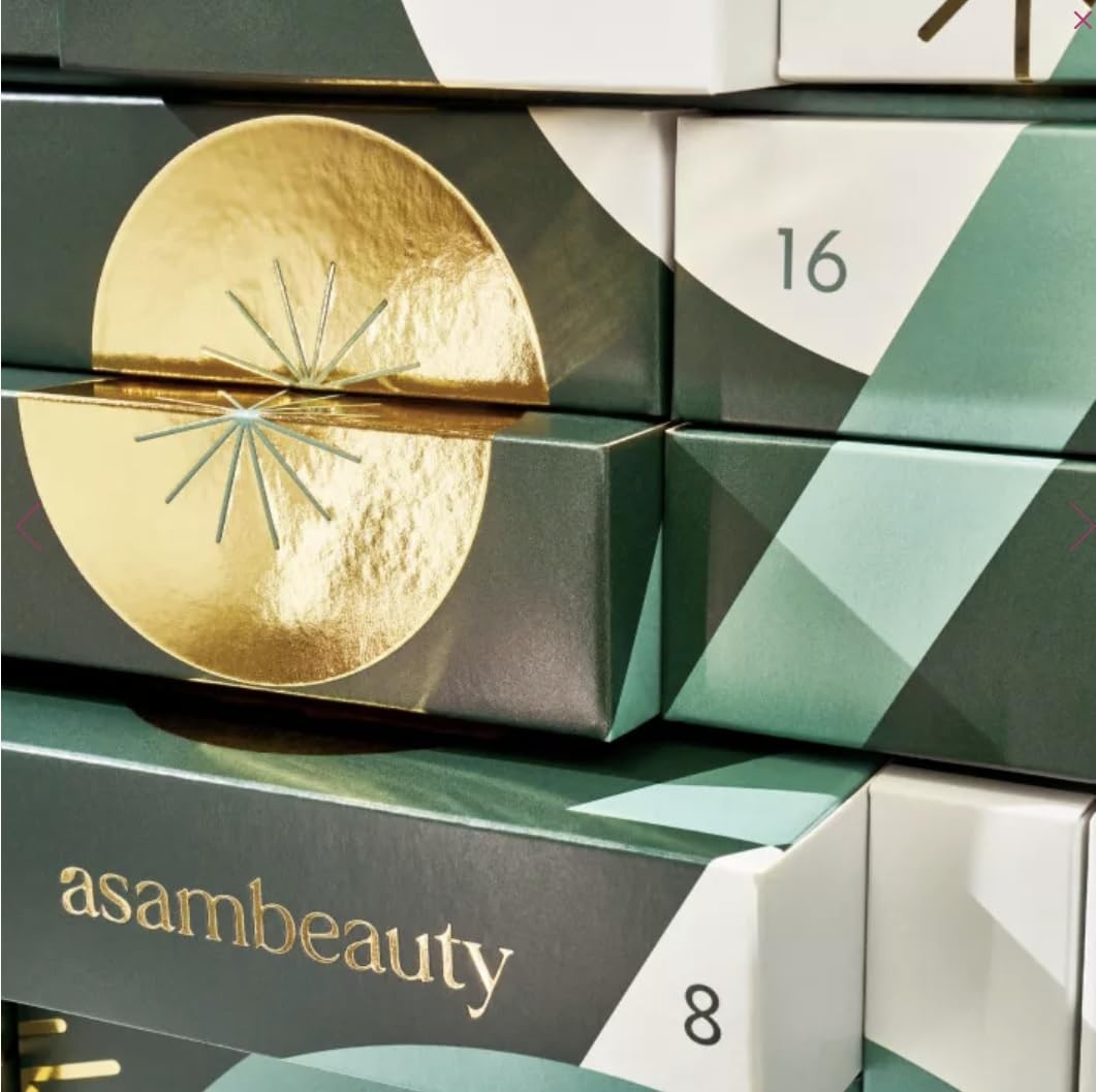 ASAM Women Adventskalender 2024 Frauen Beauty Kosmetik 24 Geschenke Women, Frau, Damen, Mädchen inkl. Calirfornia WAVE Damen Duft