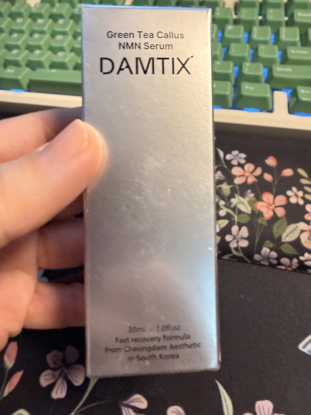 Damtix NMN Anti-Aging Face Serum – Korean Skin Vitality Serum with Green Tea Callus, Collagen, Hyaluronic Acid & Plant Antioxidants | Elasticity & Glow Care | K-Beauty Skincare