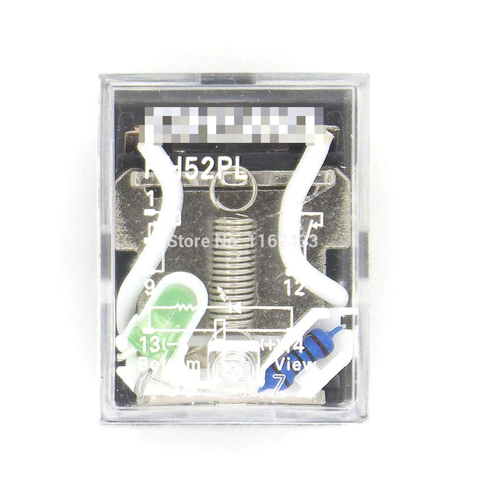 HH52PL DC 12V Relay with LED Indicator HH52P MY2 Series