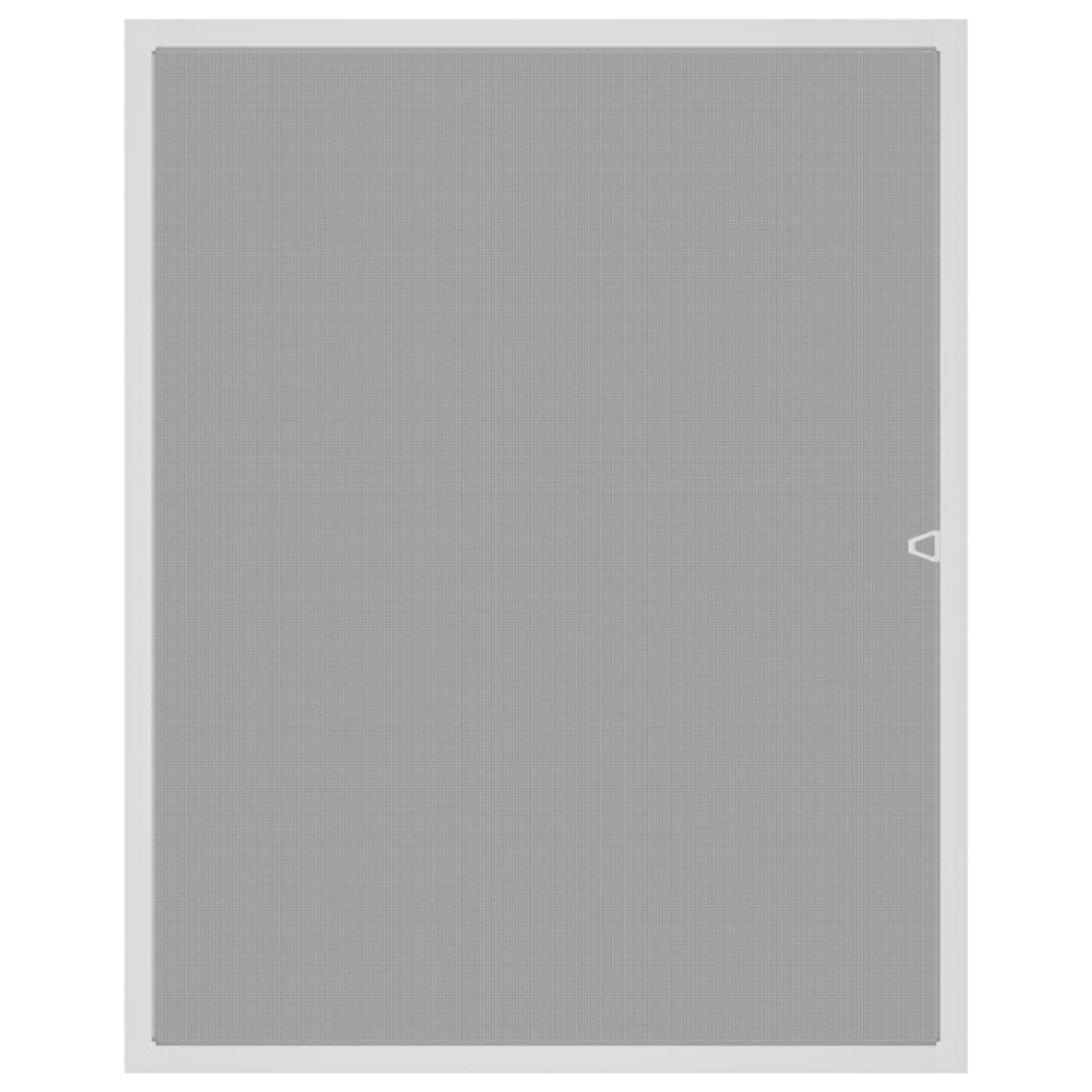 Insektenschutz für Fenster, Fliegengitter Fenster, Fliegenschutz Fenster, Pollenschutzgitter Fenster, Insektengitter Fenster, Insektennetz, Fensternetz, Weiß 80x100 cm