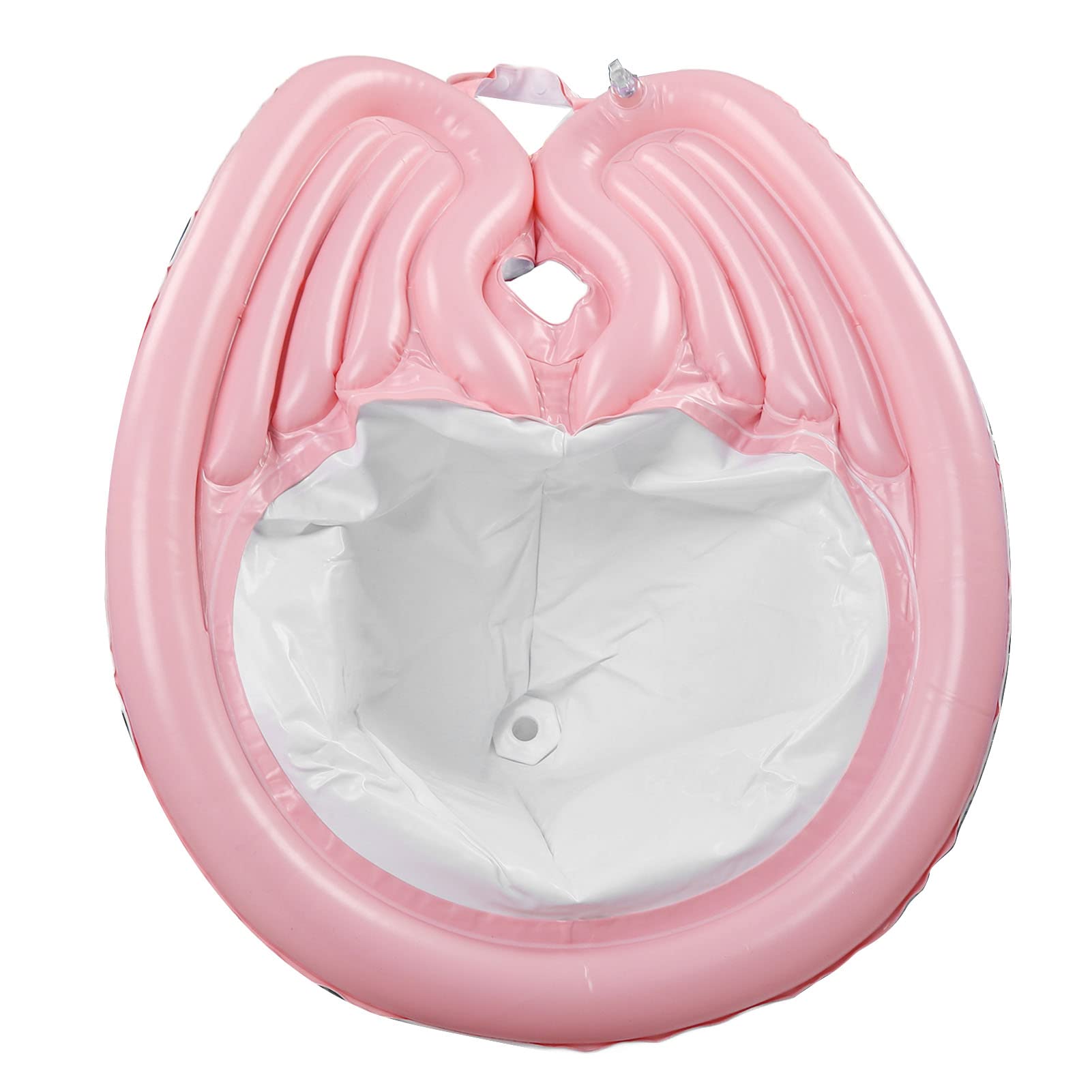 KIMISS Cuenco Inflable para champú - Fregadero Portátil para Lavar el Cabello con Manguera de Drenaje Desmontable para el Cuidado del Cabello en la Cama - Fácil de Usar, Liviano e Ideal para