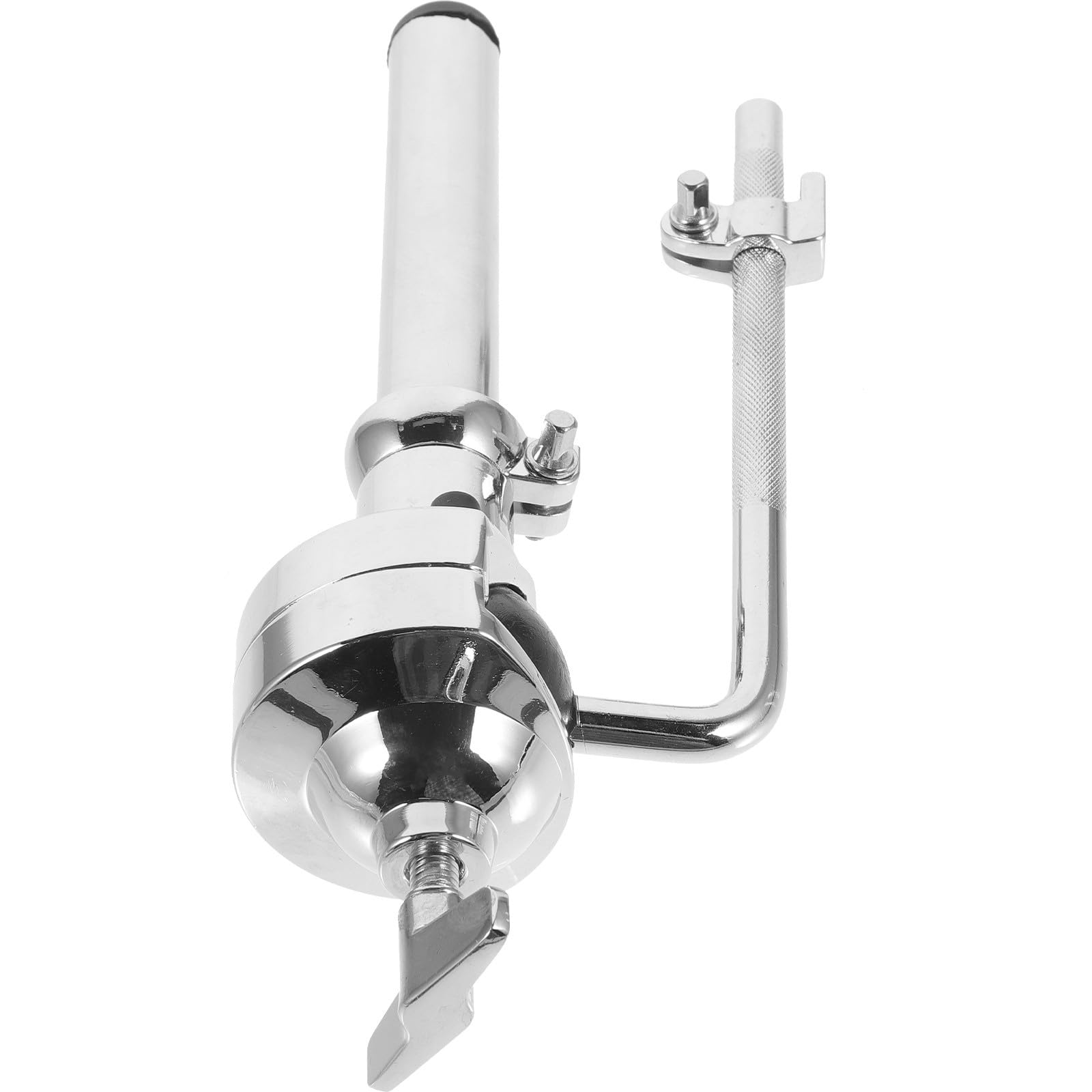 Support de Tom Simple Bras en Alliage de Zinc, Facile à Installer, Compatible Kit de Batterie, Accessoire Précis pour Percussion Argenté Vis Plusieurs styles