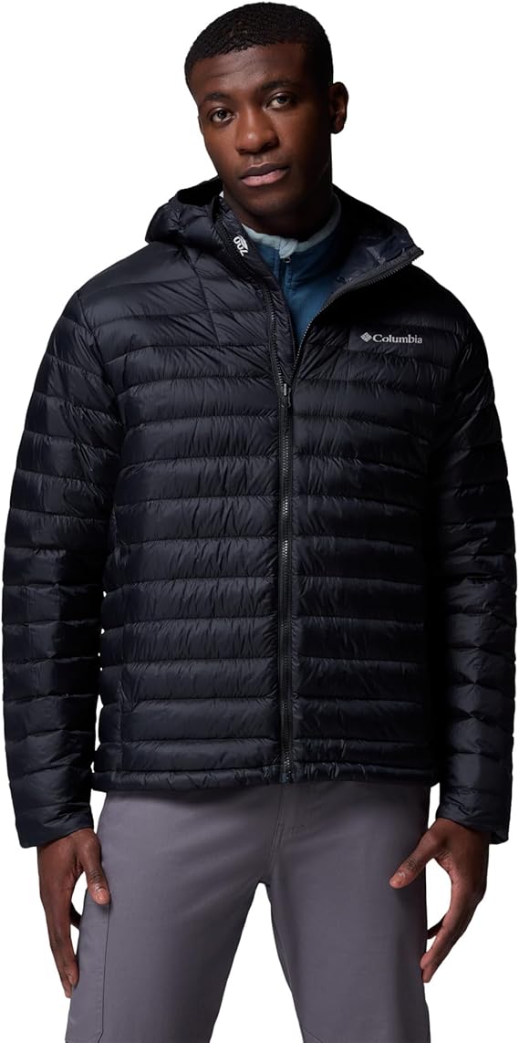 Columbia mens Corelite Down Hooded Jacket