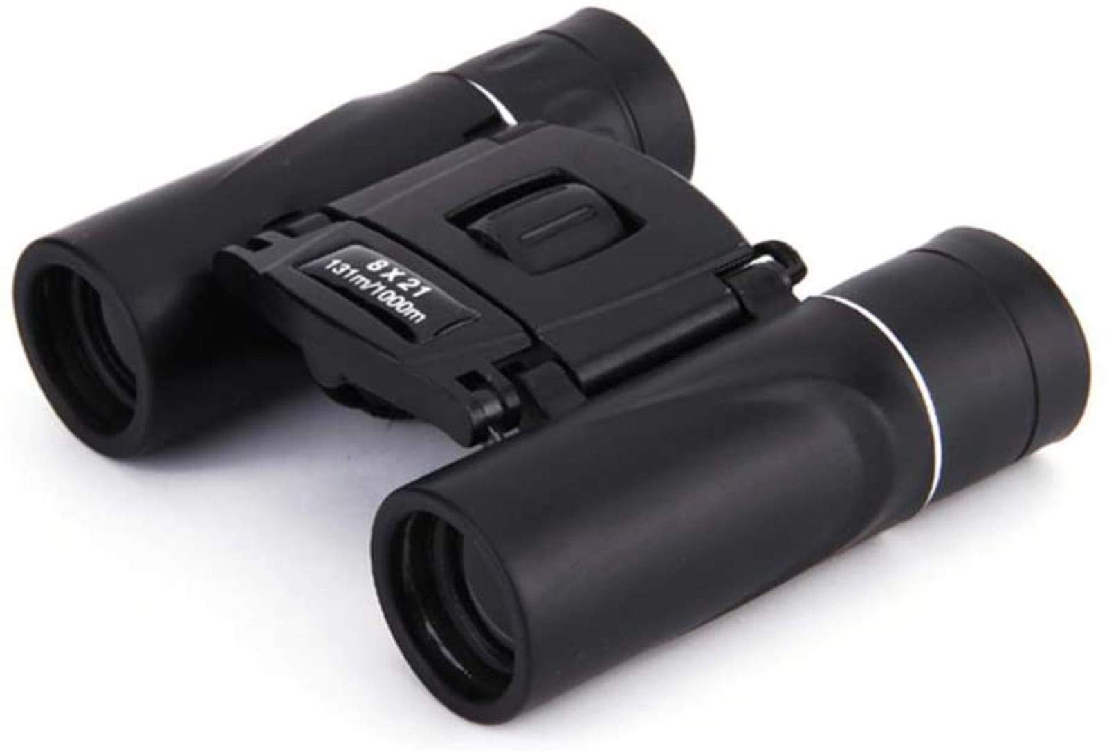 Jumelles compactes 8x21 HD avec optiques en verre pour vision à 1000M