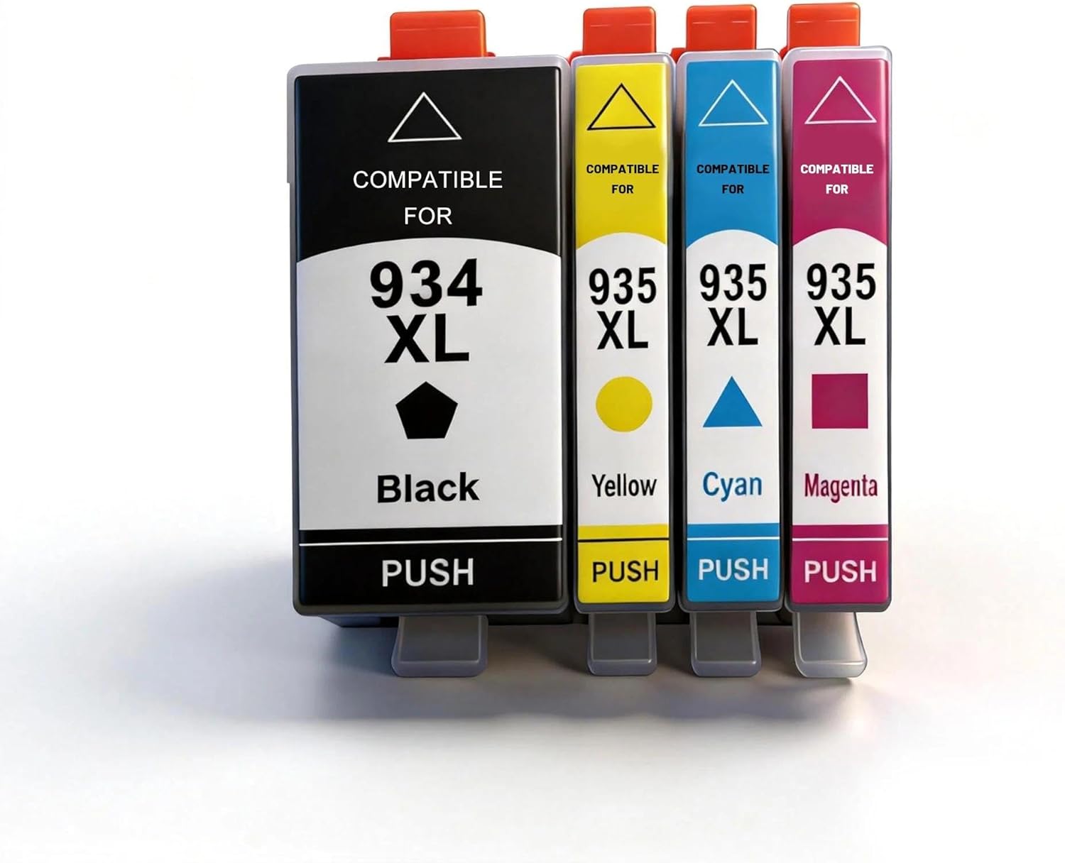 934XL 935XL Ink Cartridges Replacement Compatible with HP Officejet Pro 6830 6230 6835 6812 6815 6820 6220 6800 Printer.