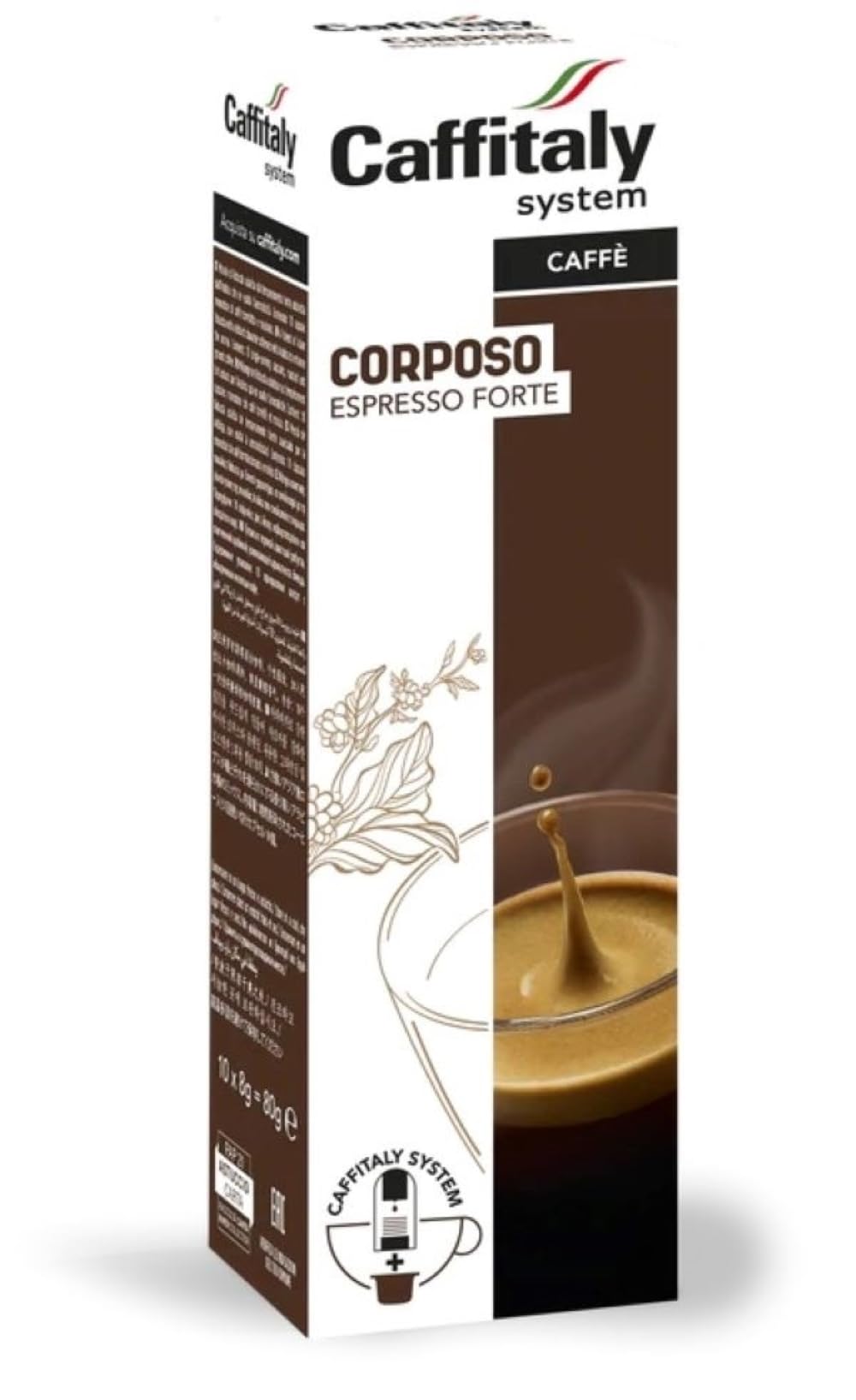 Caffitaly Corposo Coffee Capsules (1 Pack of 10)