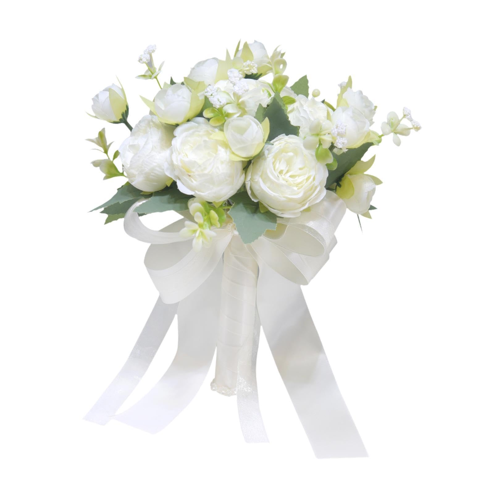 Enakshi Wedding Bouquet Elegant Bridal Bouquet for Party Valentine's Day Anniversary Style A|Home & Garden|Wedding Supplies|Flowers, Petals & Garlands-image-10
