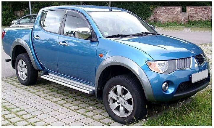 4 Front Rear Mud Flap Splash Guard Rubber for 2005-2014 Mitsubishi L200 Triton