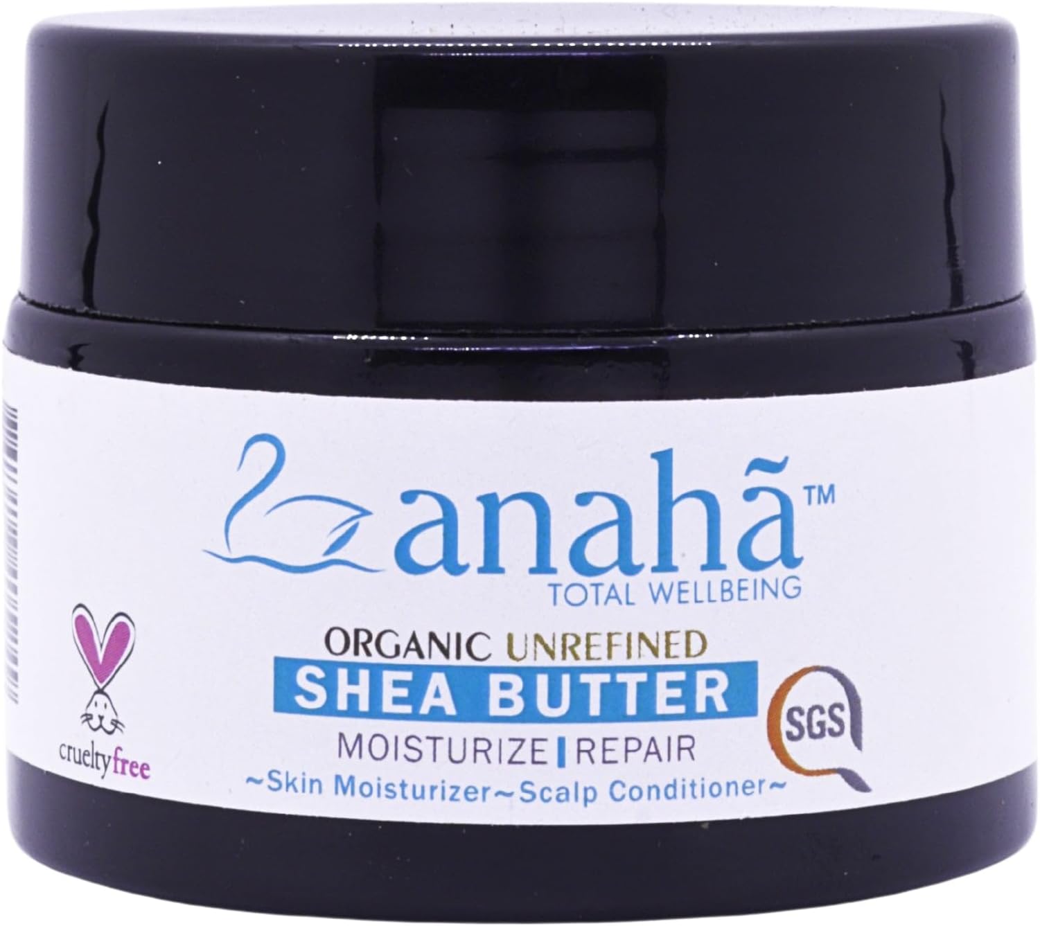 - Anaha Shea Butter (40 g) | Certified Organic, Unrefined, Highest Grade | Non-deodorized & Unbleached | Anti-Inflammatory and Collagen Boosting | Perfect for Moisturizers, Lip Balms & Cracked Heels