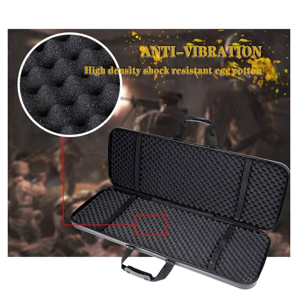 Maletín para Rifle o Escopeta con Acolchados de gomaespuma 80cm