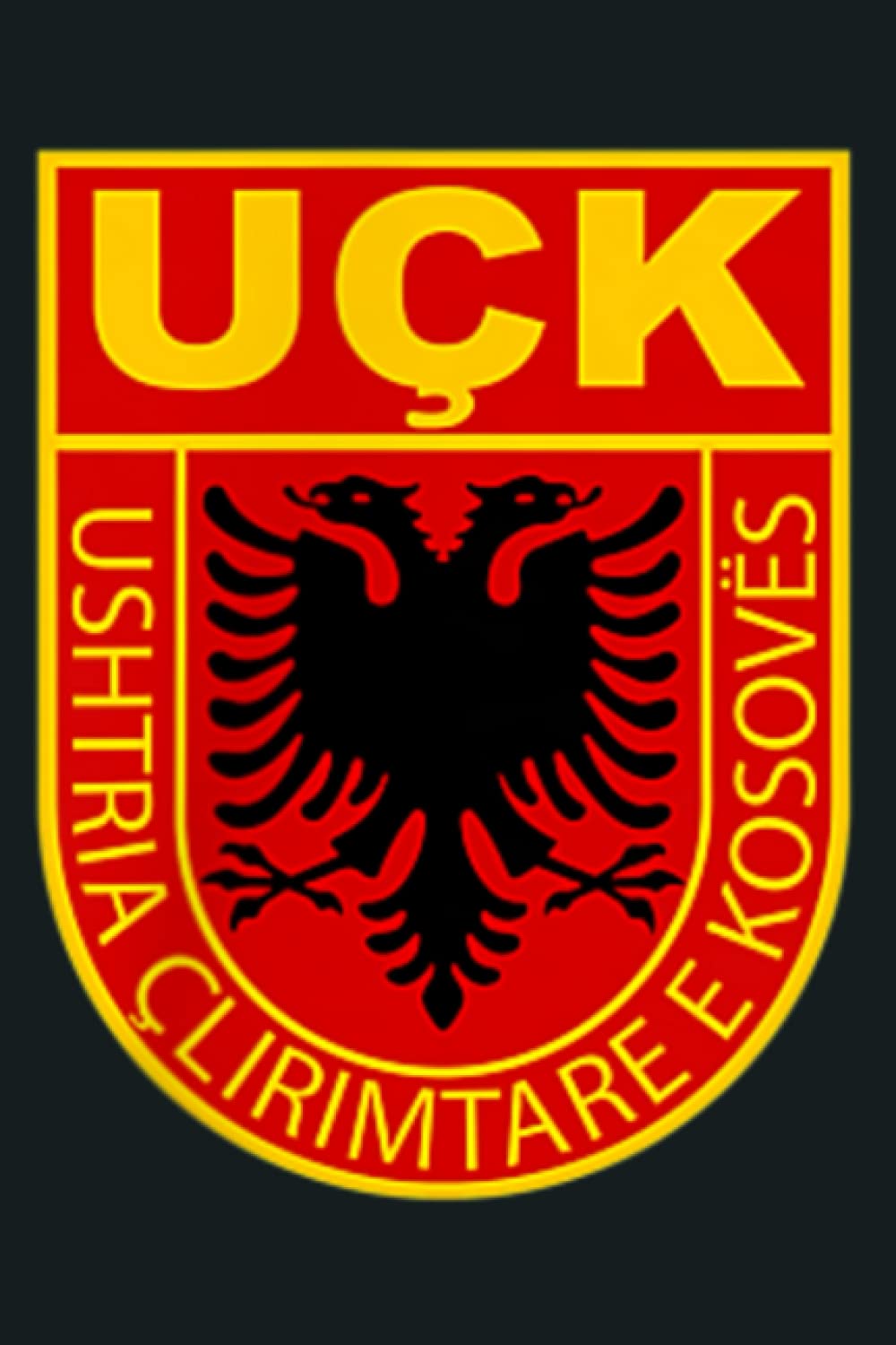 Albanian Kosovo Army Uck Uqk Patriot: notebook, notebook journal beautiful , simple, impressive,size 6x9 inches, 114 paperback pages