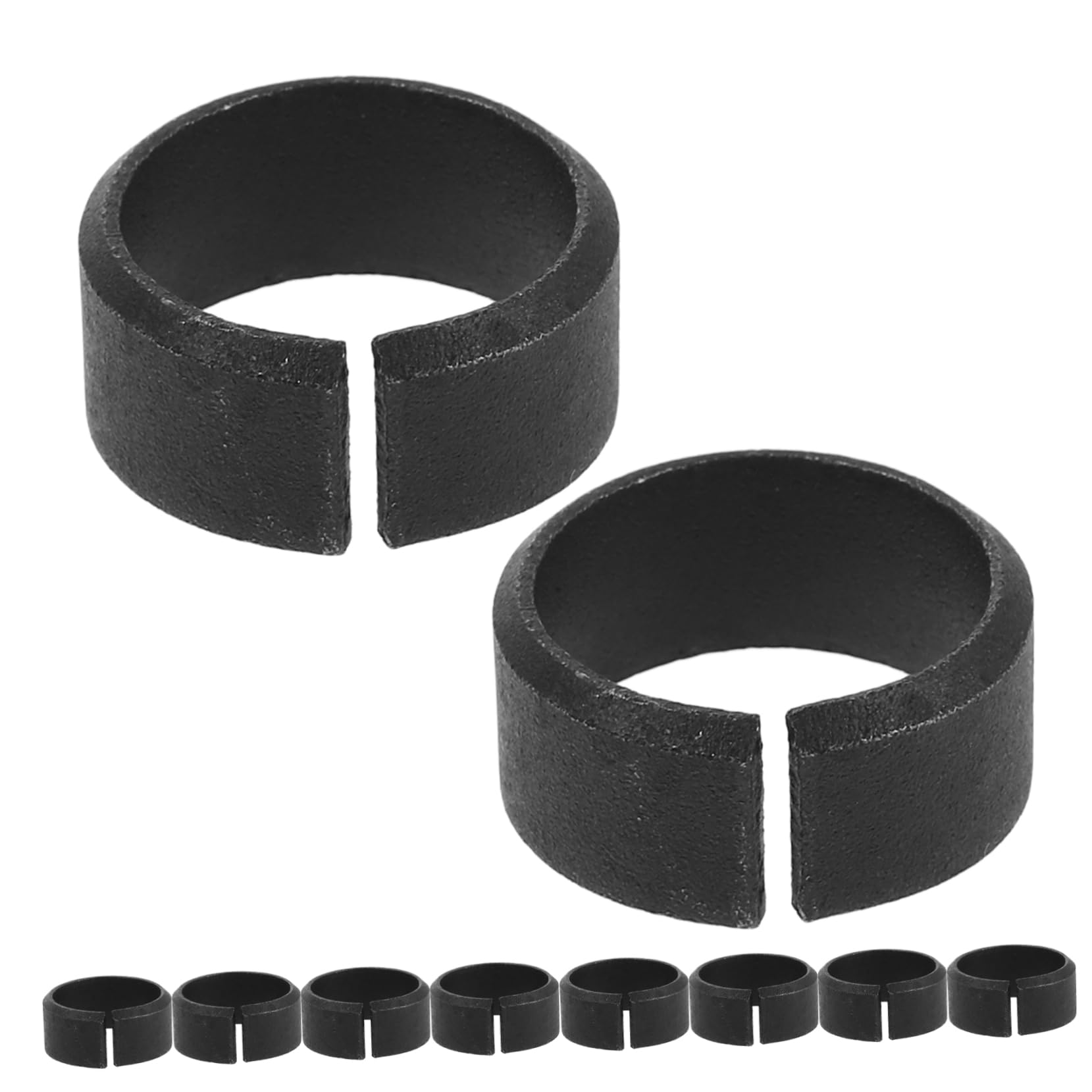 Cabilock Universal Aluminum Wheel Balance Set 10pcs Lug Nuts Positioning Rings Steel Lug Nut Socket for Car Wheel Locks