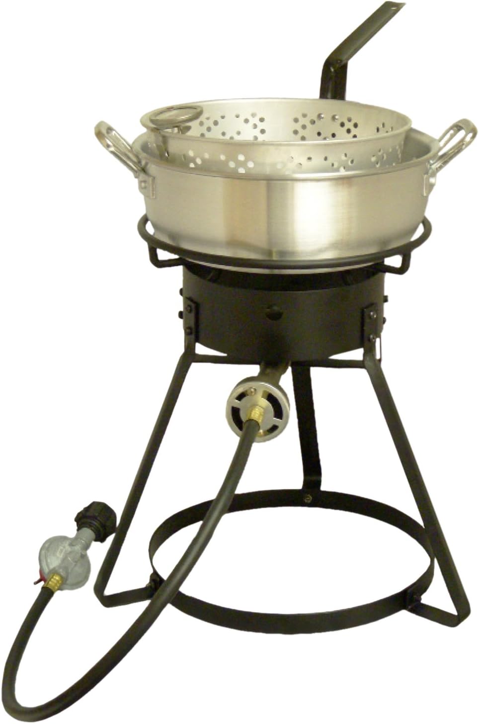 King Kooker 1642 16-Inch Bolt Together Outdoor Propane Cooker Package with Aluminum Fry Pan