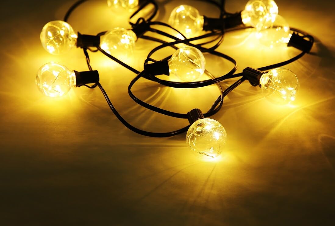 WatioWave Guirlande lumineuse LED IP44, idéale pour décorer les espaces intérieurs et extérieurs, résistante à l'humidité et parfaite pour les événements.