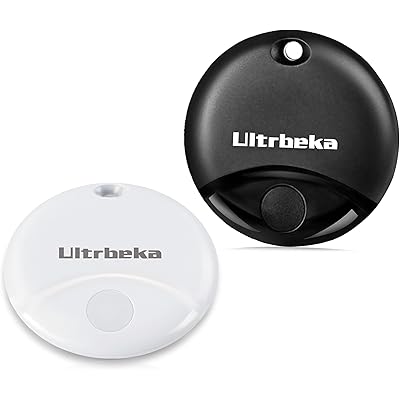 Ultrbeka エアタグ (2個セット)Airトラッカー 超薄スマートTag 紛失防止タグ Appleの「探す」に対応(iOS端末のみ)探し物 鍵/バッグ/財 …