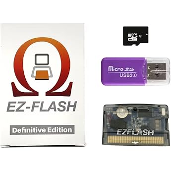 EZ-Flash Omega Definitive Edition GBA     32GB SD  128GB GBA SP DS NDS