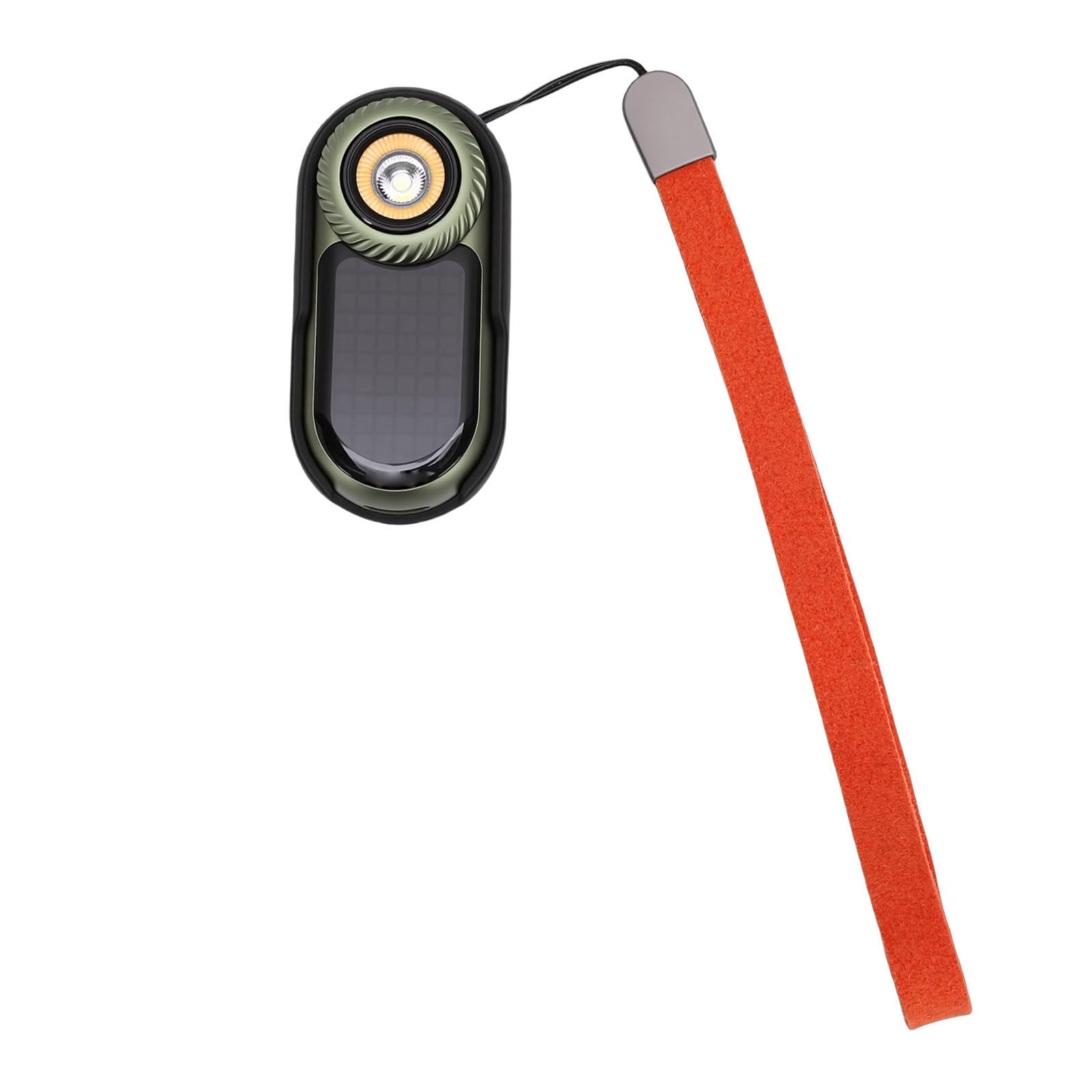 Piccola Torcia LED Compatta Ricaricabile USB C con Divertenti Giochi Interattivi per Viaggi di Emergenza in Alluminio OD Verde