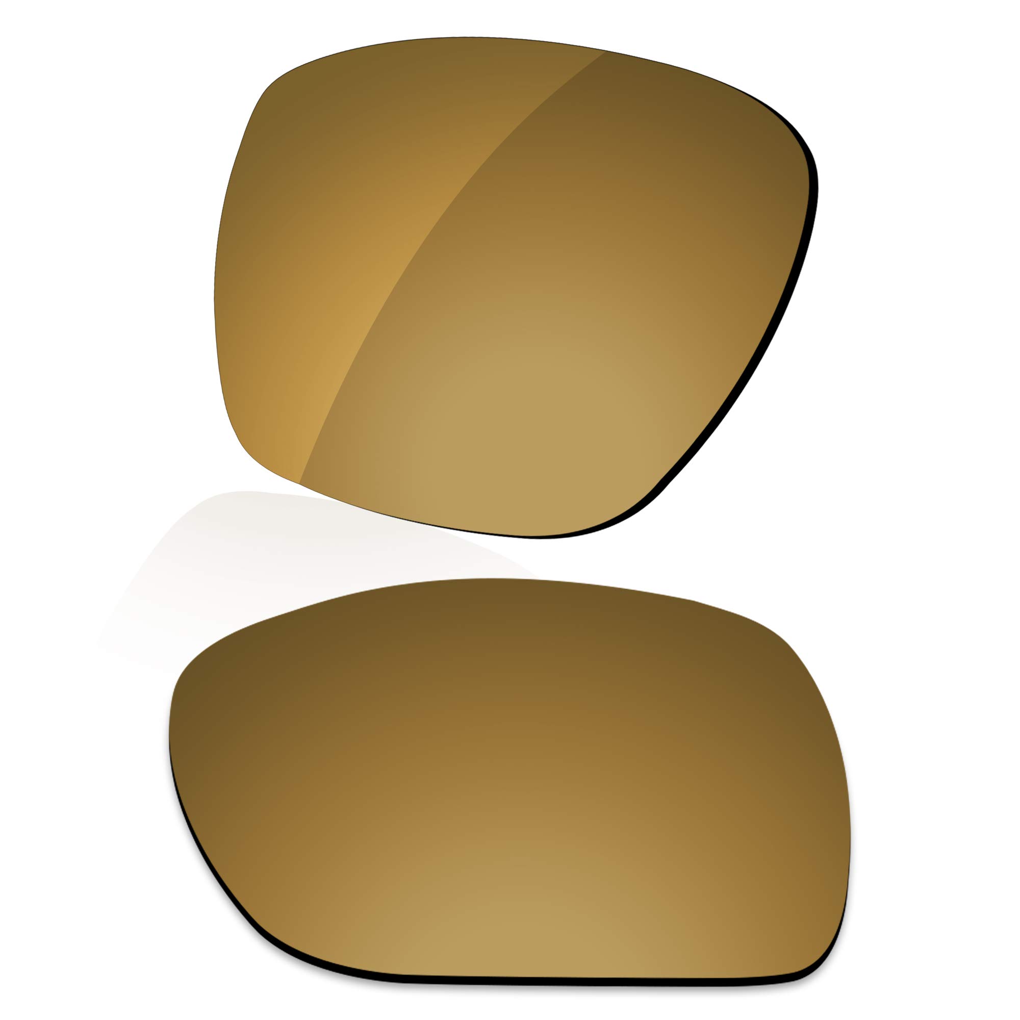 Lenzreborn Men's Umber Gold - Polarized Mirrored Polarized Lens Replacet For Oakley Catalyst Oo9272 Sunglass