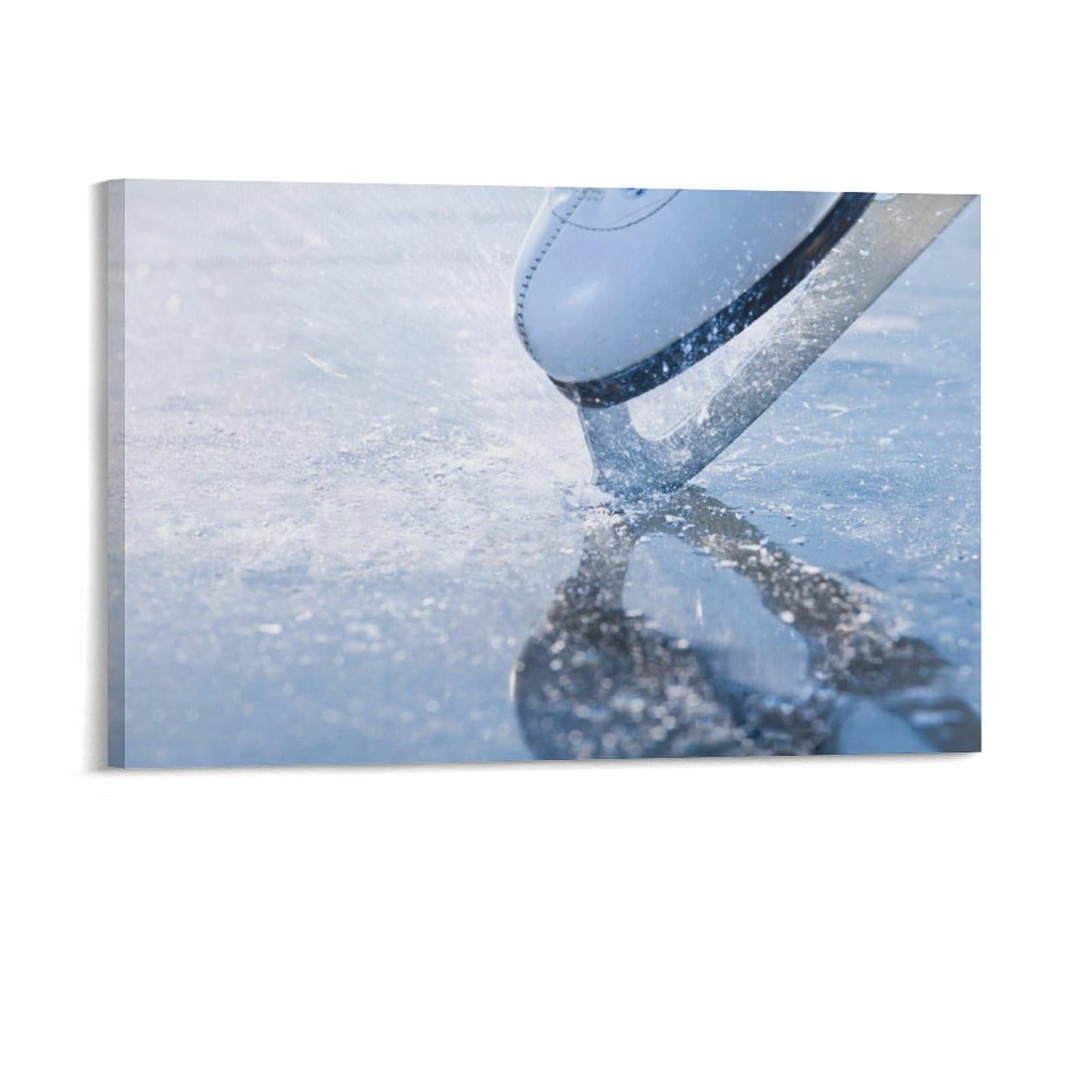 Impression sur toile de sports de patinage artistique, affiche d'art mural pour chambre à coucher, salon, bureau, dortoir, cadeau, 30 x 45 cm