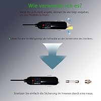JINBZZON Középkonzol 7 Színű LED Világítással és Vezeték Nélküli Töltővel VW T4 T5 T6 T7 T6.1 2003-2019 Kompatibilis Karfás USB Csatlakozóva 7