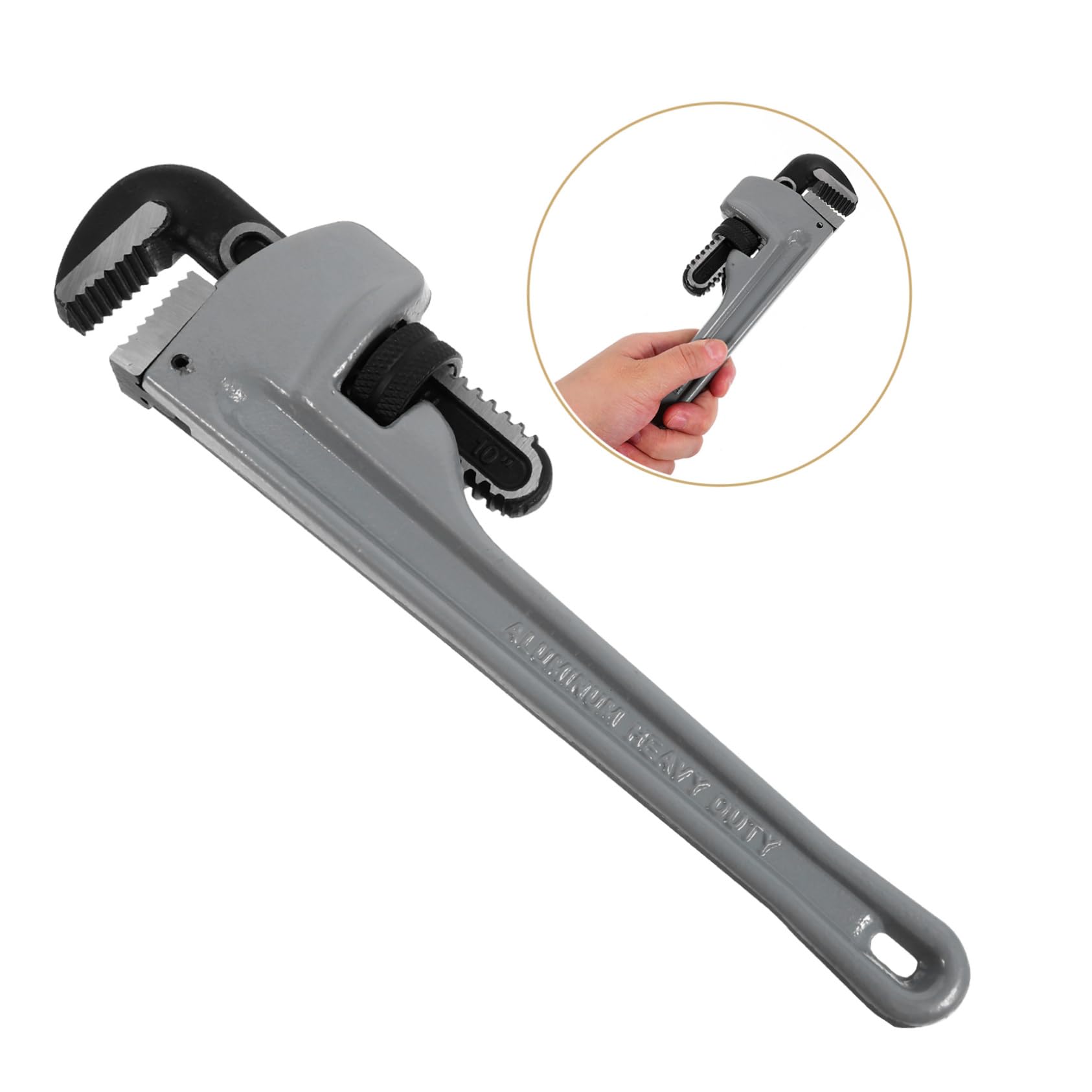 Anneome Ajustable Para Fontanería Herramienta De Plomería Ergonómica y Resistente Para Baños y Tuberías Fabricada
