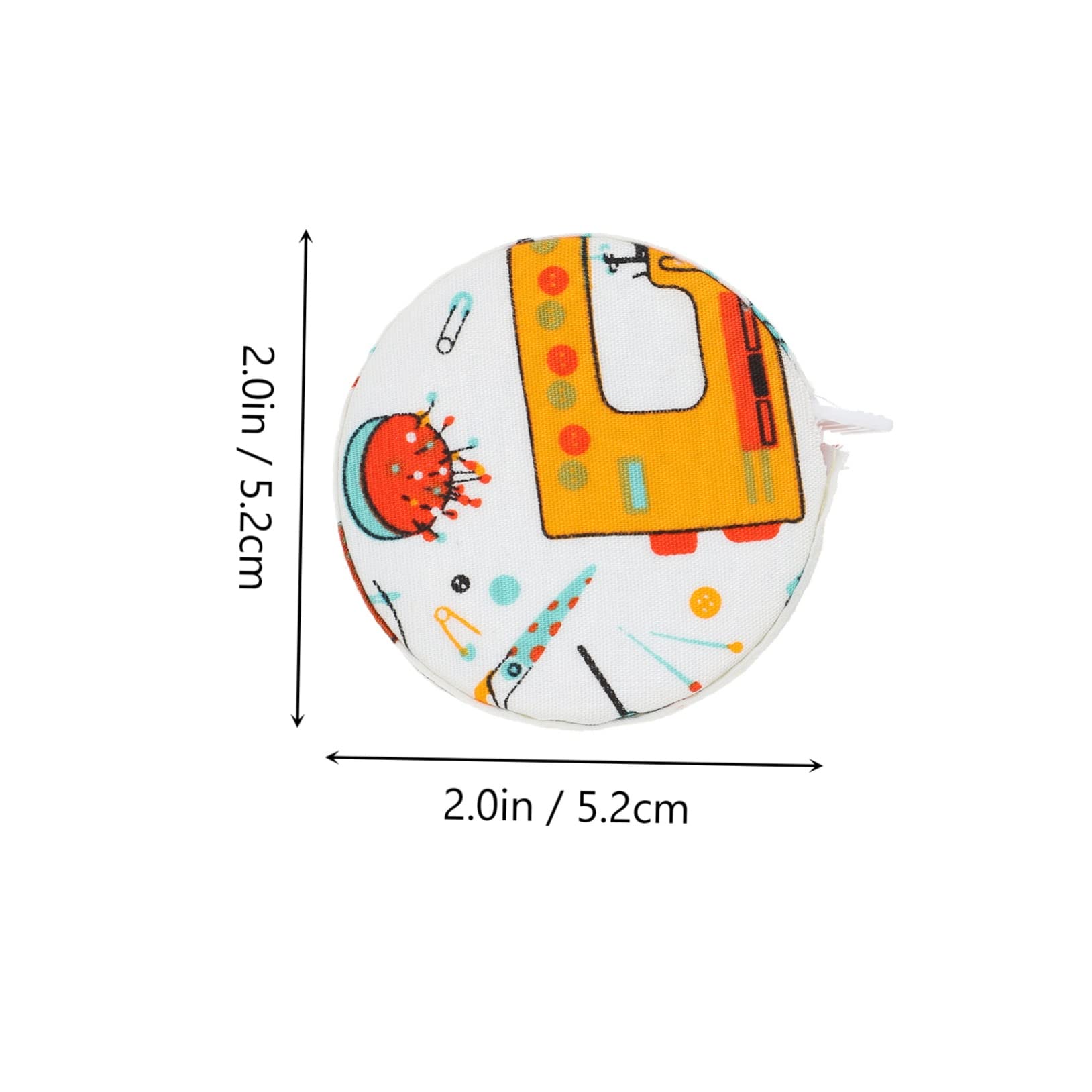 SHINEOFI 10 Unidades De Métrica Envuelta Métrica Retráctil Flexible De Bolsillo Corporal Adhesiva De Doble Cara