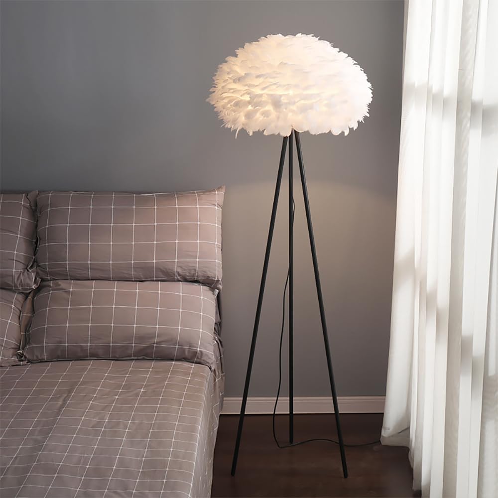 Nordic Modern Floor Lamp Fashion Luxury Living Room Bedroom Study Office Villa Hotel LED Creativity Family Decorative Standing Light (Style 19)