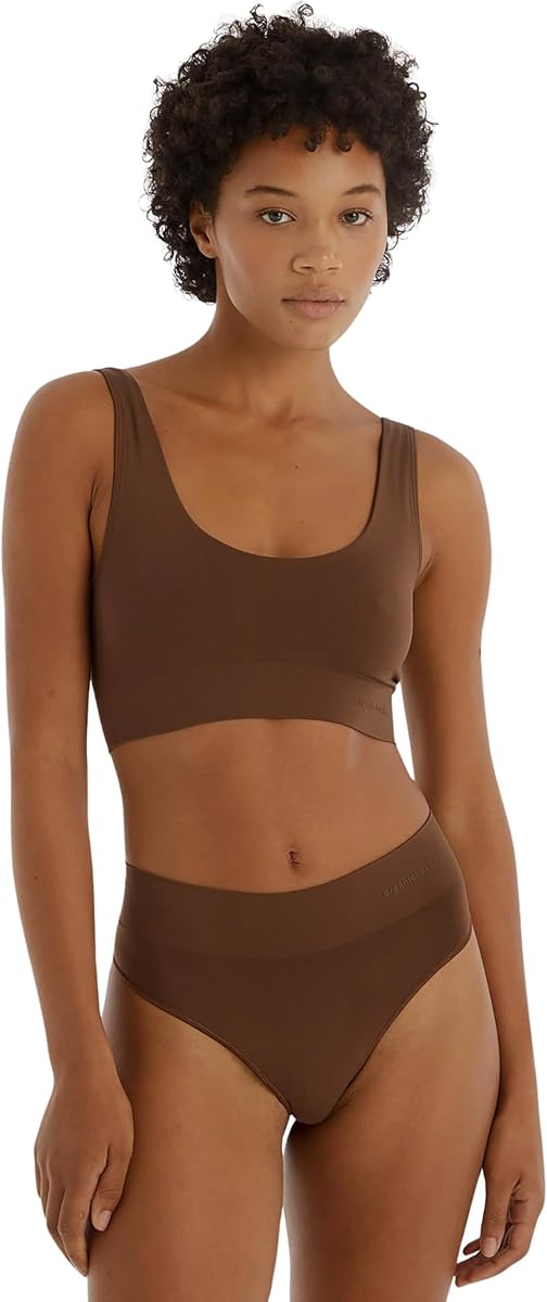 Organic Basics Women's Smooth Scoop Neck Seamless Bralette