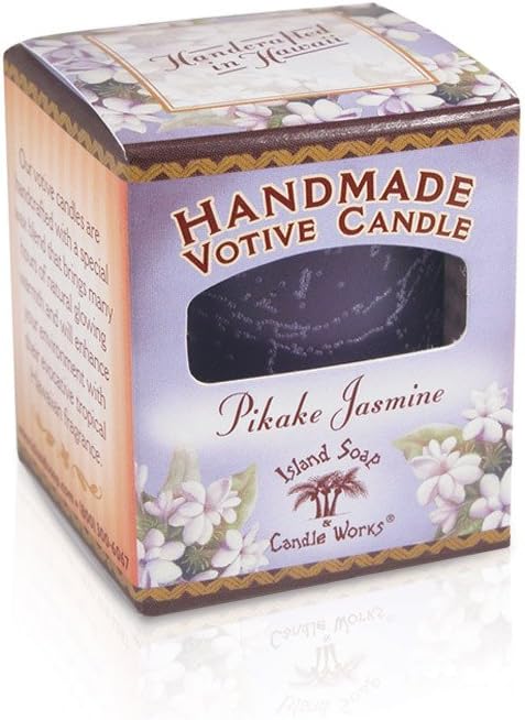 Island Soap Company Pikake Beeswax Votive Candle