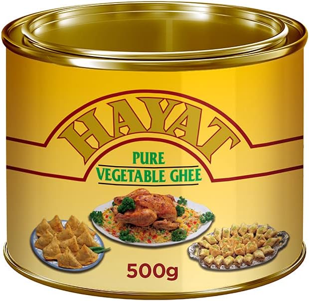 Hayat Hydro Ghee Tins - 500 gm