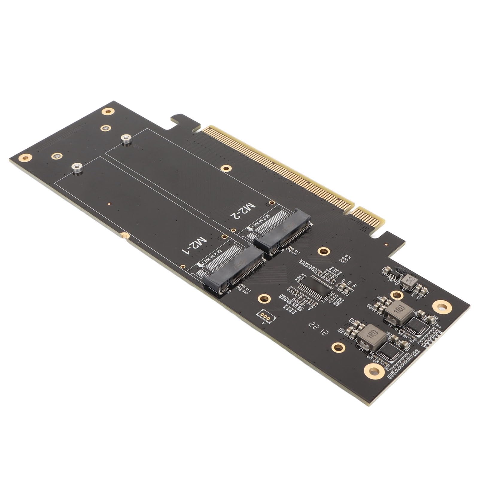 SIXRUN NVMe na PCIe X16 Adapter, 4 Dyski M.2 NVMe 2280